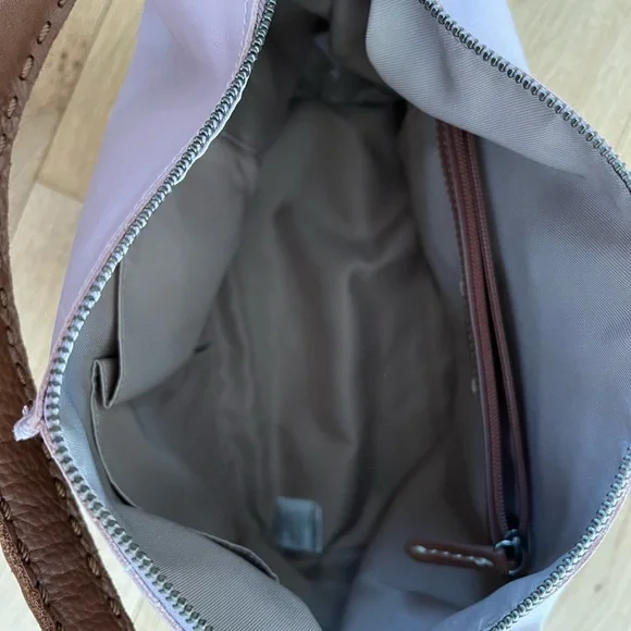 THE SAKLos Feliz Leather Hobo Bag - Rosewood Leather - Picture 8 of 10